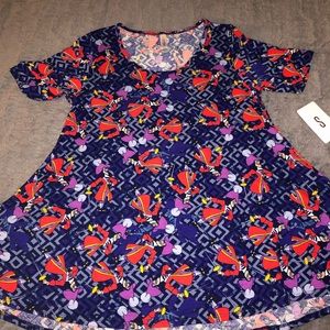 LuLaRoe Disney Captain Hook Perfect T Small